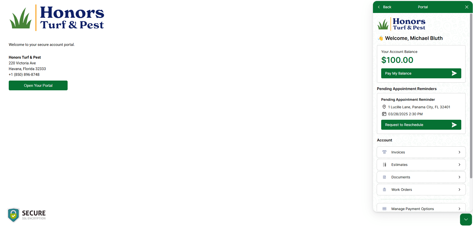 💻 How to Log In to Your Honors Turf & Pest Customer Portal & Pay Your Invoice